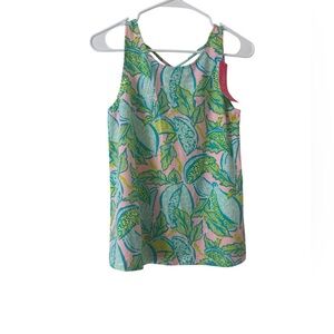 Lilly Pulitzer Tropical Print Tank Top Size XS